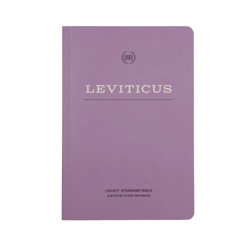 Lsb Scripture Study Notebook: Leviticus: Legacy Standard Bible