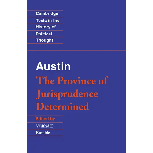 Austin: The Province of Jurisprudence Determined