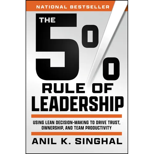 The 5% Rule of Leadership: Using Lean Decision-Making to Drive Trust, Ownership, and Team Productivity