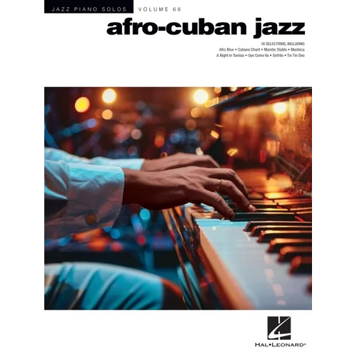 Afro-Cuban Jazz - Hal Leonard Jazz Piano Solo Series Volume 68