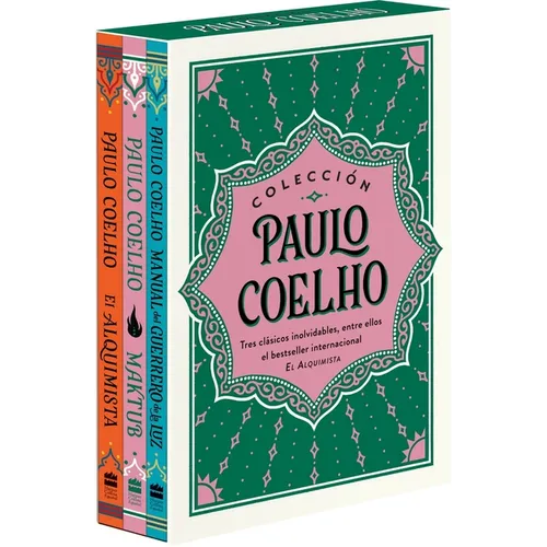 Paulo Coelho Spanish Lang Alchemist Box Set: El Alquimista, Maktub, and Manual del Guerrero de la Luz
