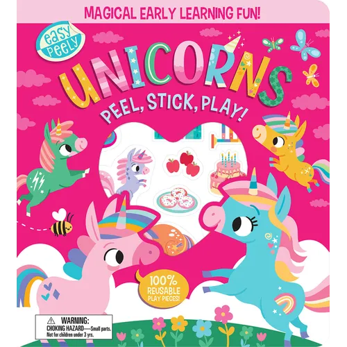 Easy Peely Unicorns - Peel, Stick, Play!