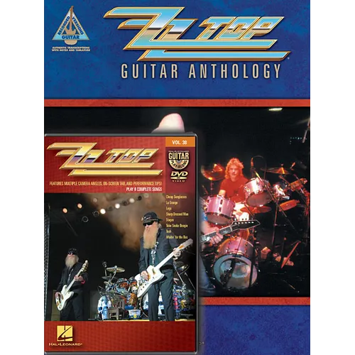 ZZ Top Guitar Pack: Includes ZZ Top Guitar Anthology Book and ZZ Top Guitar Play-Along DVD