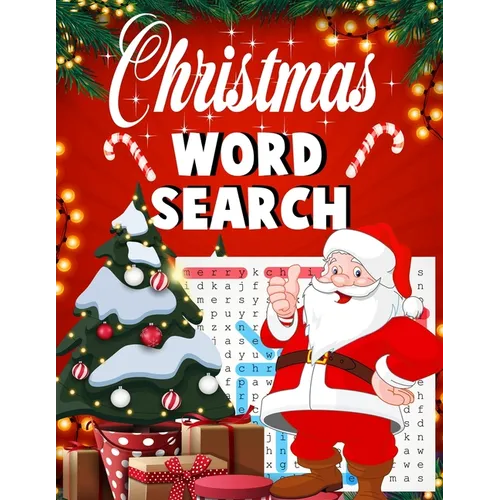 Christmas word search.: Easy Large Print word search Puzzle Book for Adults, Kids & Everyone for the 25 Days of Christmas.
