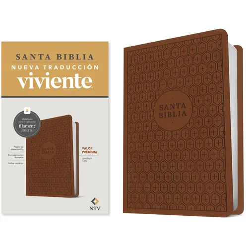 Biblia Valor Prémium Ntv Con Filament (Sentipiel, Café)