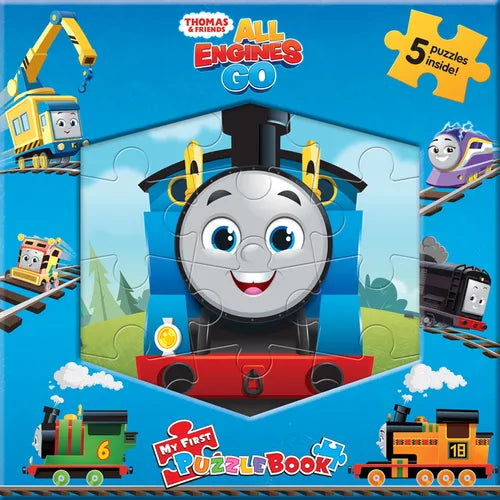 Mattel Thomas All Engines Go! My First Puzzle Book