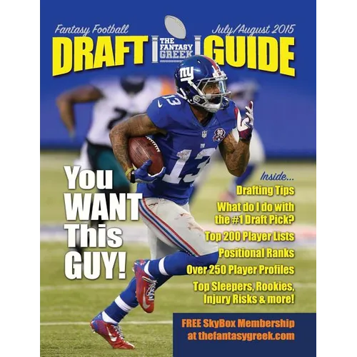 Fantasy Football Draft Guide July/August 2015