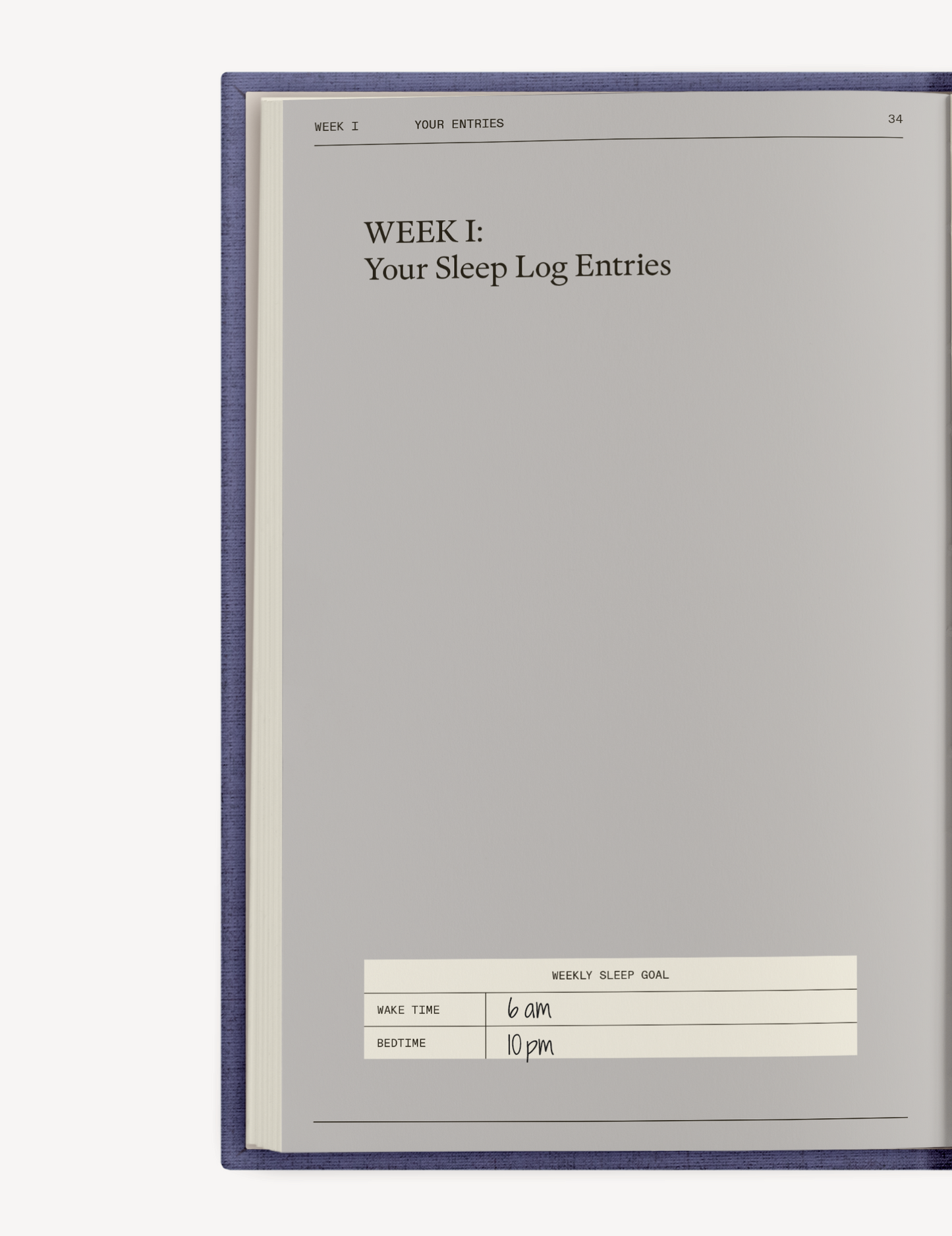 The Anti-Insomnia Therapy Notebook