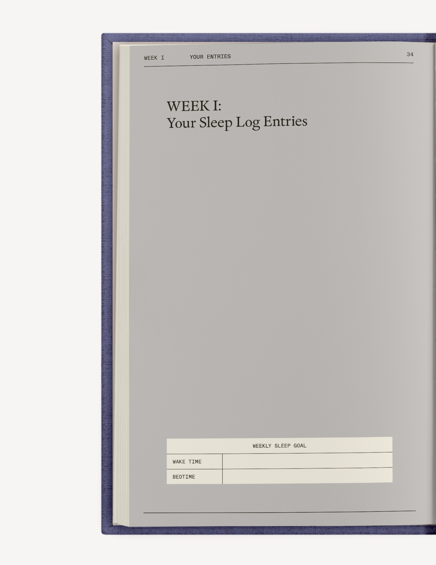 The Anti-Insomnia Therapy Notebook