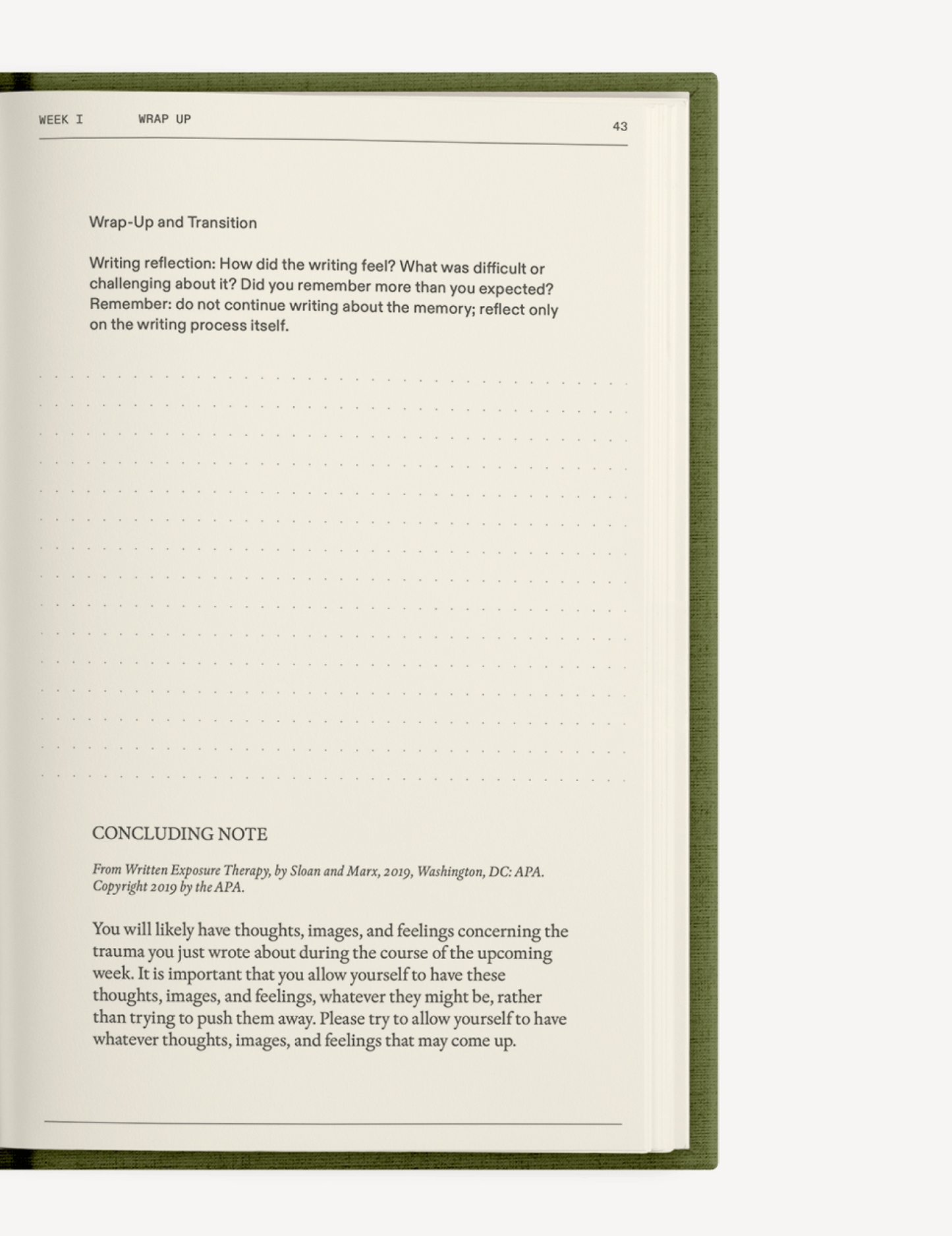The After-Trauma Therapy Notebook
