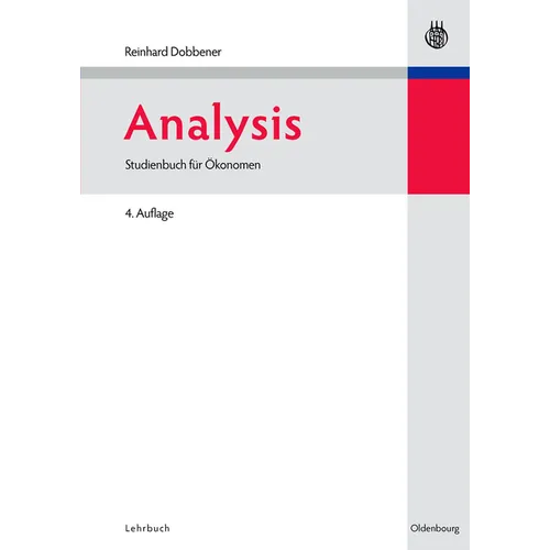 Analysis: Studienbuch Für Ökonomen