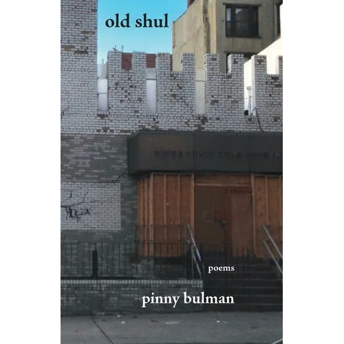 old shul: poems