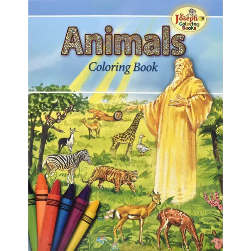 Animals of the Bible Coloring Book: Some of the Animals Named in the Holy Bible