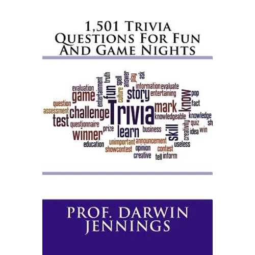 1,501 Trivia Questions For Fun And Game Nights