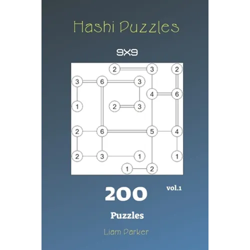 Hashi Puzzles - 200 Puzzles 9x9 vol.1