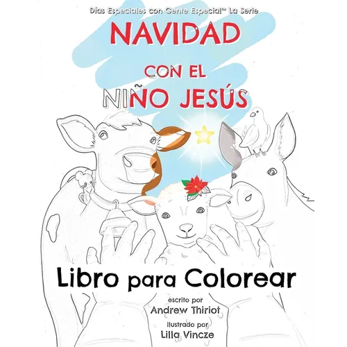 Navidad con el Niño Jesús: Libro Para Colorear