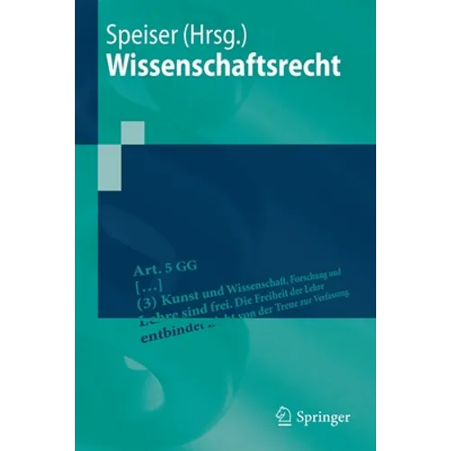 Wissenschaftsrecht