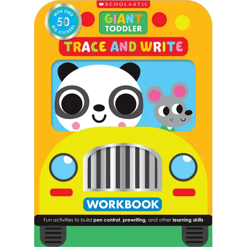 Giant Toddler: Trace & Write Workbook (Scholastic Early Learners)