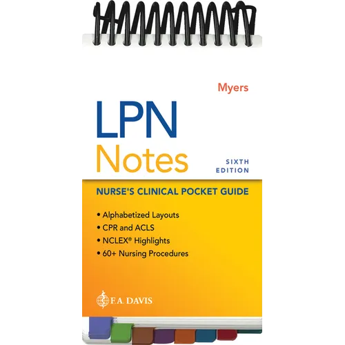 LPN Notes: Nurse's Clinical Pocket Guide