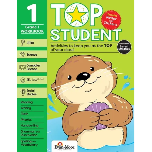 Top Student, Grade 1 Workbook
