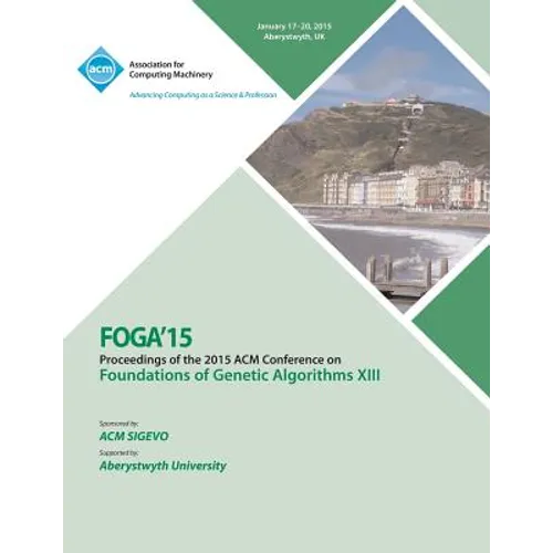FOGA 15 Foundations on Genetic Algorithms XIII
