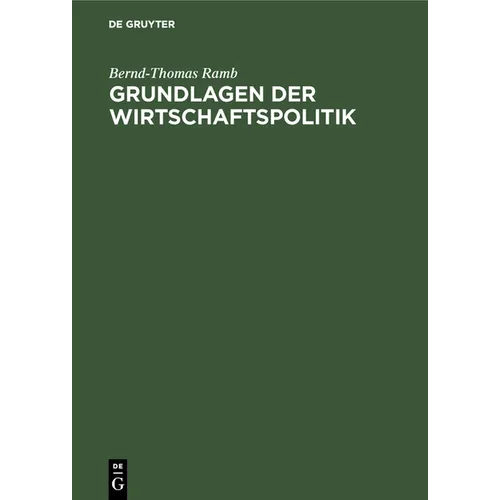 Grundlagen Der Wirtschaftspolitik
