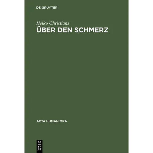 Über den Schmerz