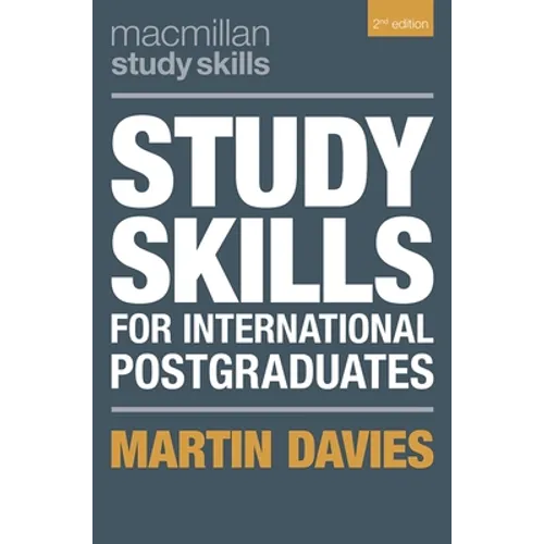 Study Skills for International Postgraduates