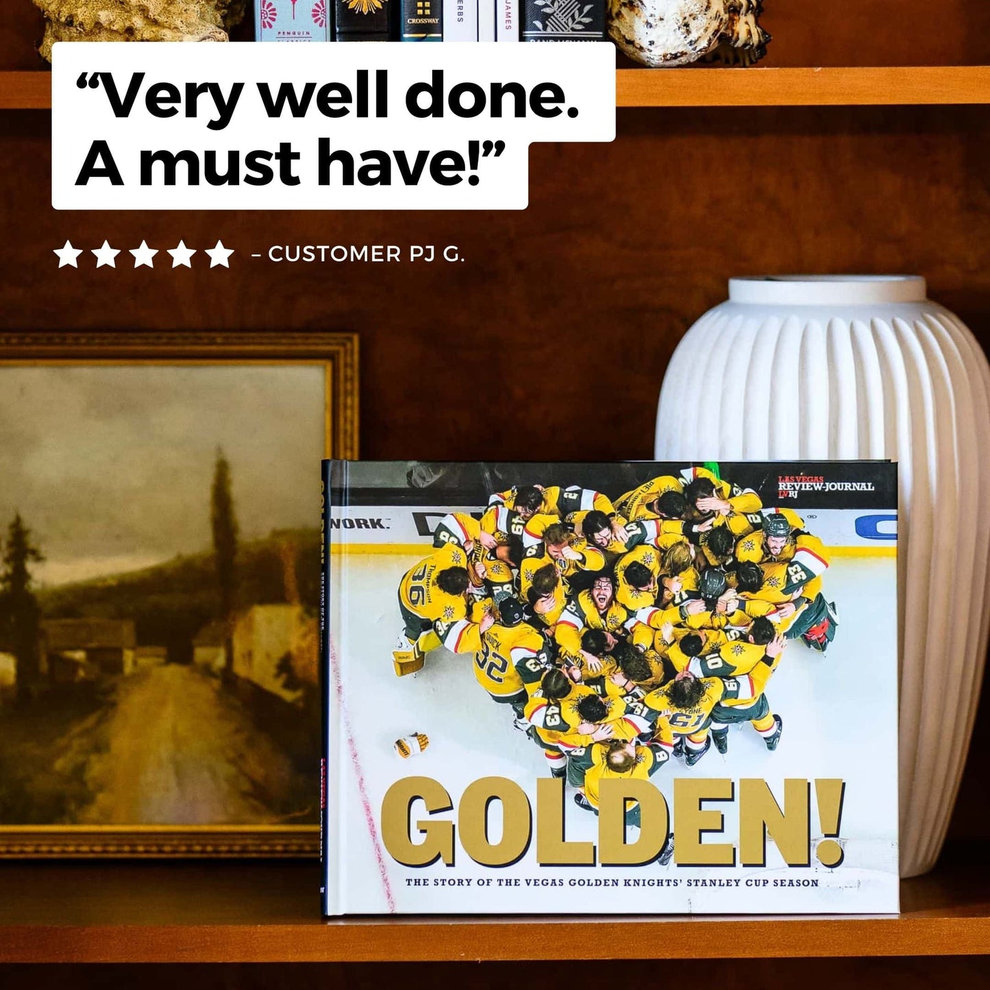 GOLDEN! The Story of the Vegas Golden Knights’ Stanley Cup Season Book
