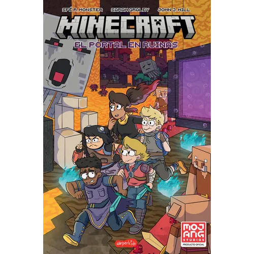 Minecraft Oficial: El Portal En Ruinas (Cómic) (Official Minecraft: The Ruined P: (Official Minecraft: The Ruined Portal (Comic Book) - Spanish Editio