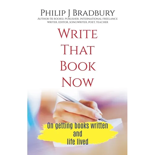Write That Book Now
