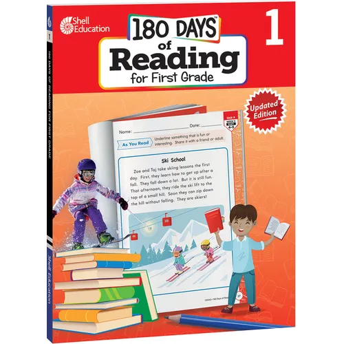 180 Days(tm) Reading for First Grade, 2nd Edition: Practice, Assess, Diagnose