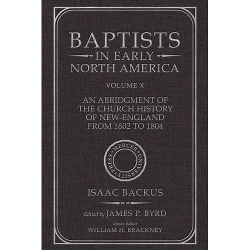 Baptists in Early North Amer--