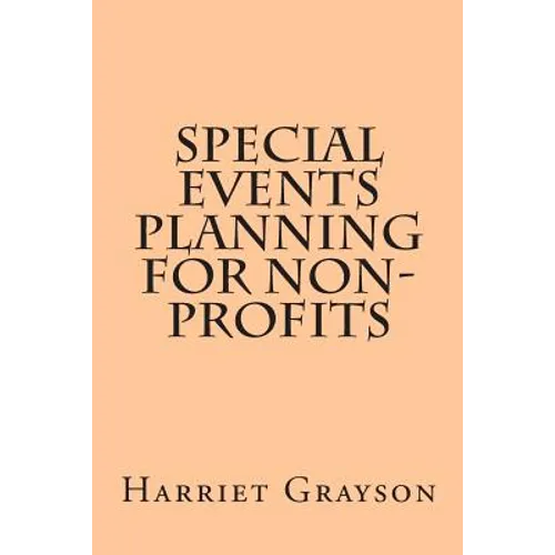 Special Events Planning for Non-Profits