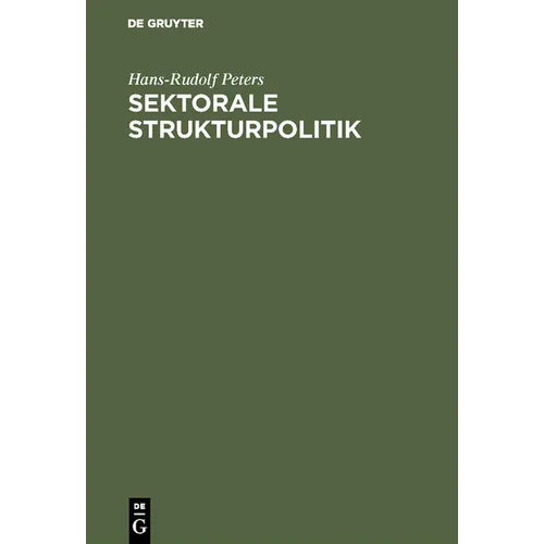 Sektorale Strukturpolitik