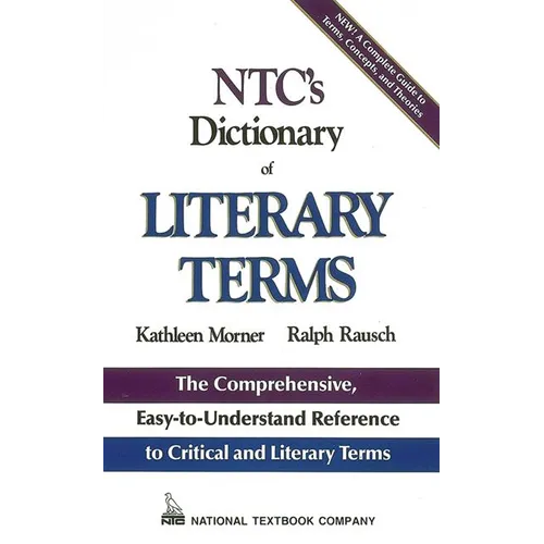 Ntc's Dictionary of Literary Terms