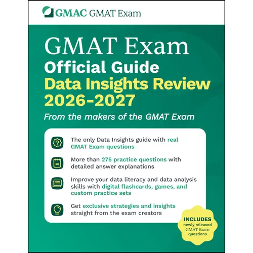 GMAT Official Guide Data Insights Review 2026 - 2027: Book + Online Question Bank