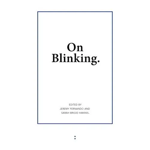 On Blinking