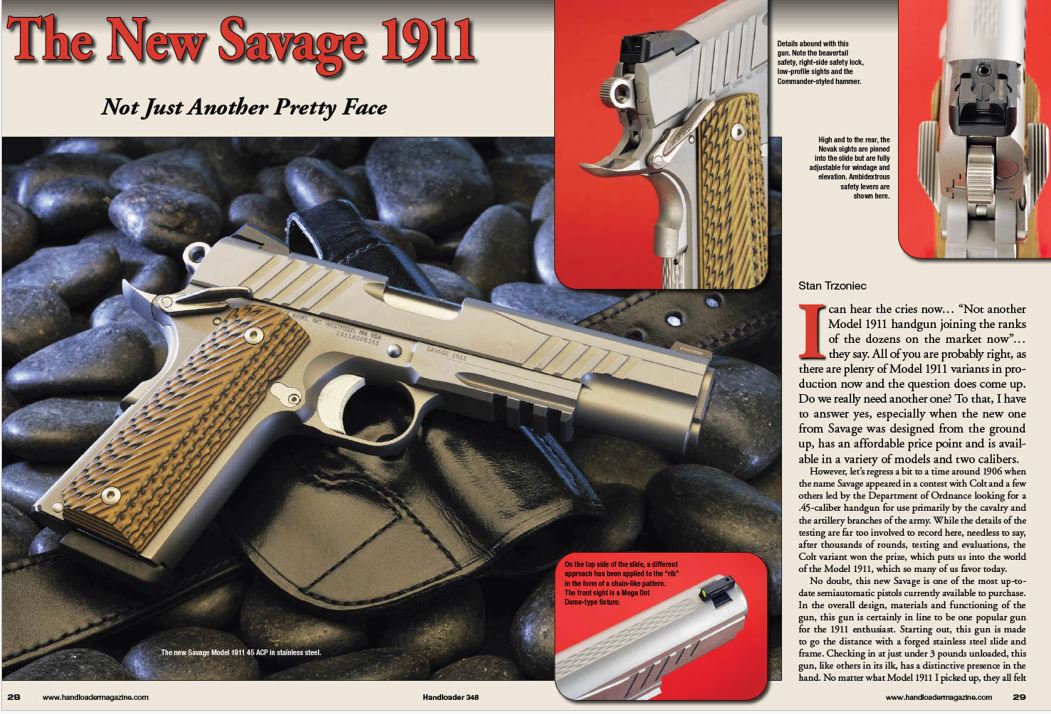 Handloader - February 2024: Reloading Handguns, Wildcat Cartridges, Rifle Ammunition, 22 Creedmoor, New Savage 1911, 257 Weatherby Magnum, 45 Colt Rifle & More!