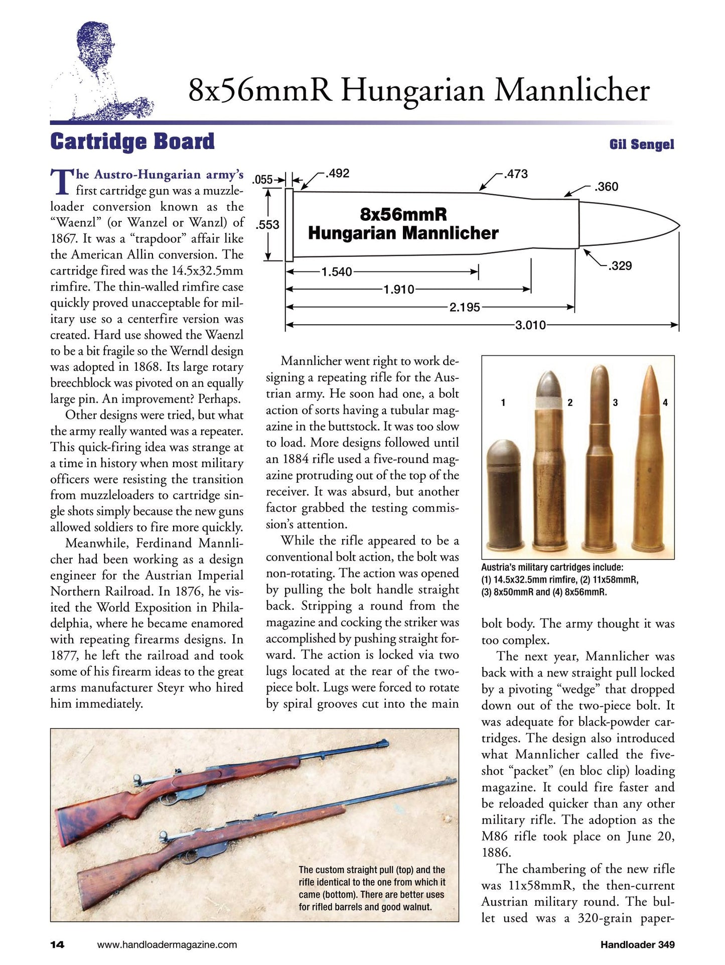 Handloader April 2024 -  The Ammunition Reloading Journal: 44 Magnum With Over 200 Loads, The 6mm Bench Rest Ackley, The Lee Loader, Cartridge Case Prep & More!