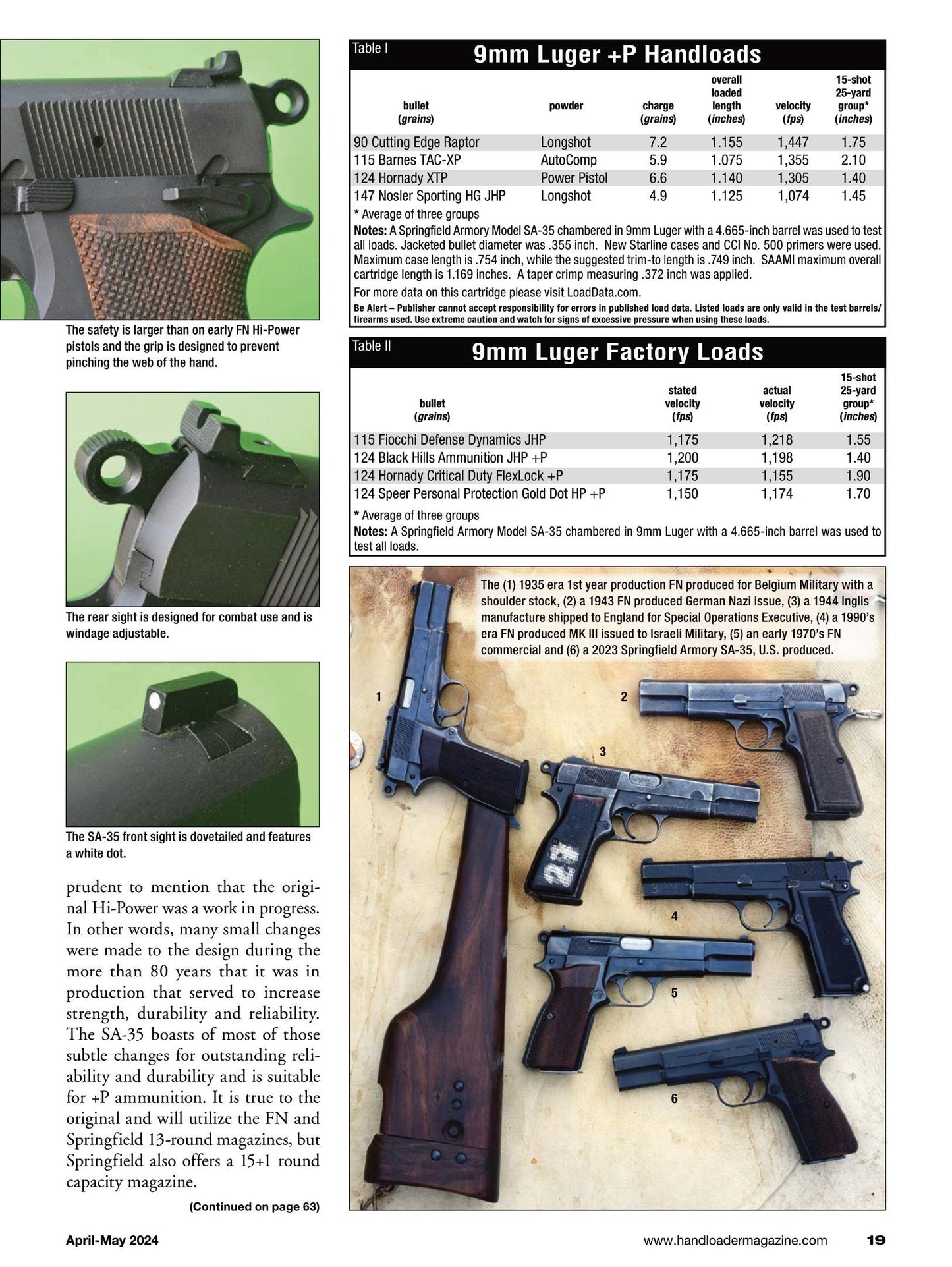 Handloader April 2024 -  The Ammunition Reloading Journal: 44 Magnum With Over 200 Loads, The 6mm Bench Rest Ackley, The Lee Loader, Cartridge Case Prep & More!