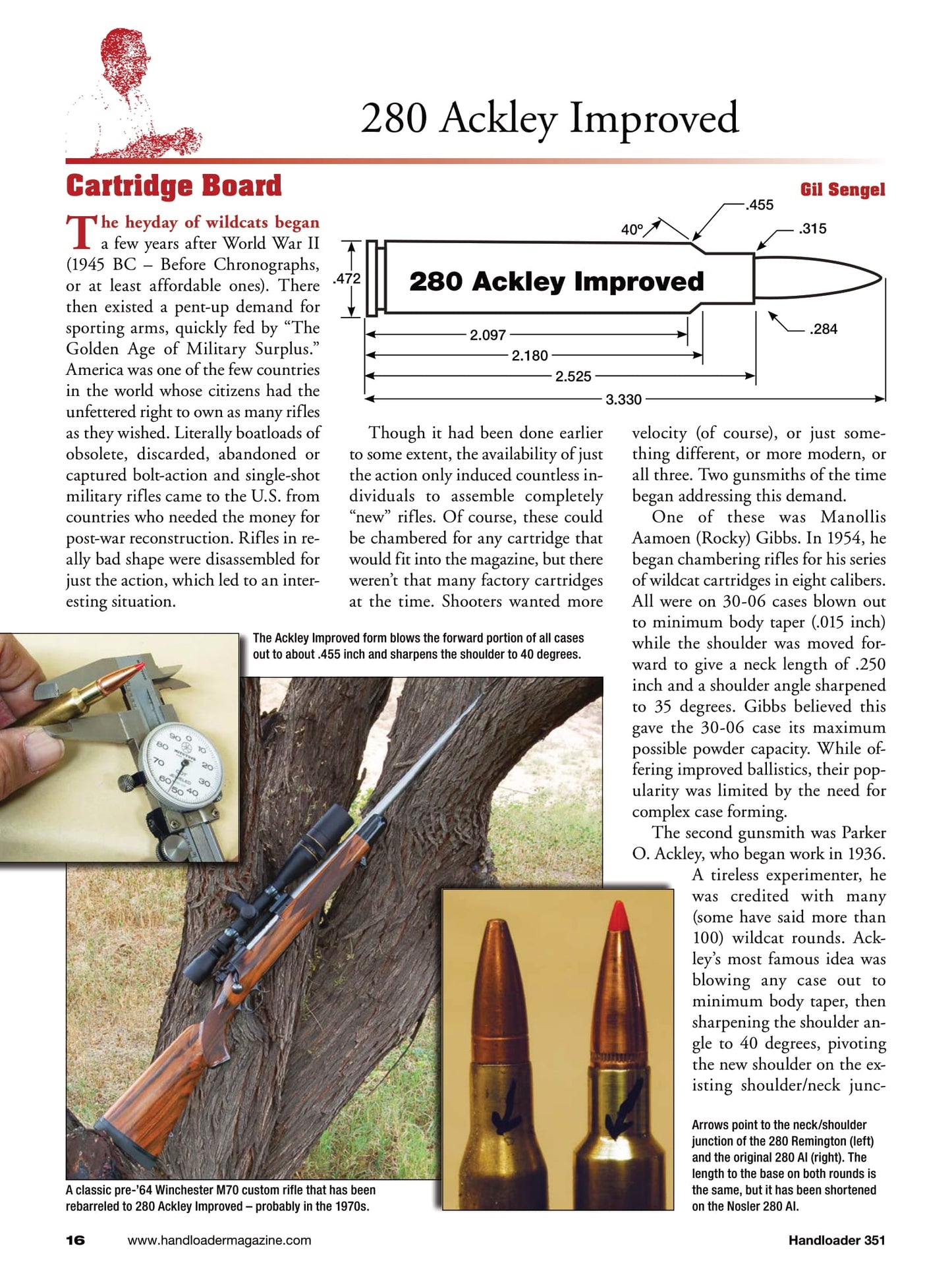 Handloader The Ammunition Reloading Journal - August 2024: Shotgun Target Loads, Legendary 220 Swift, 22 Arc Right Time & Place, Changes In Cast Revolver Bullets & More!