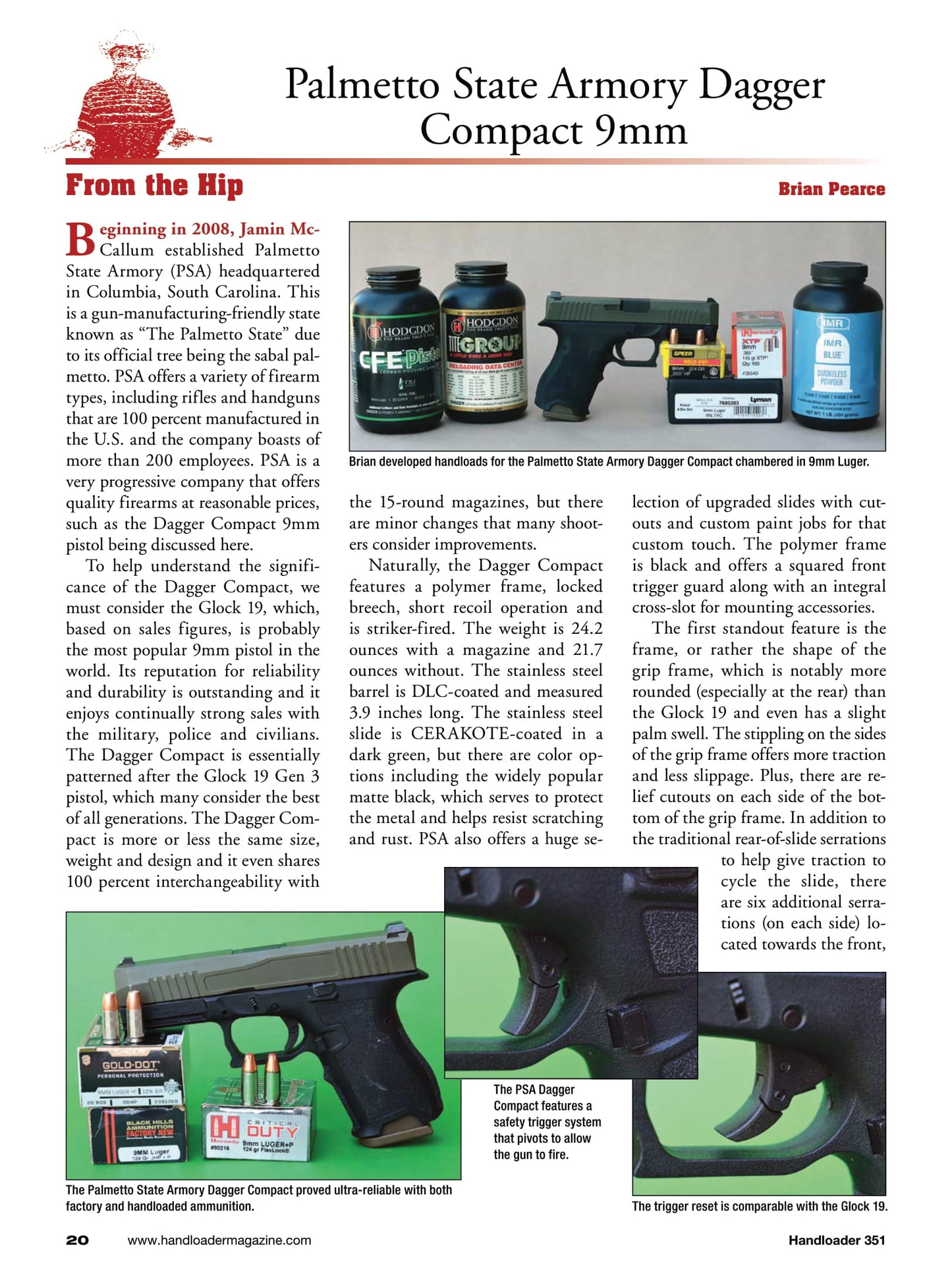 Handloader The Ammunition Reloading Journal - August 2024: Shotgun Target Loads, Legendary 220 Swift, 22 Arc Right Time & Place, Changes In Cast Revolver Bullets & More!