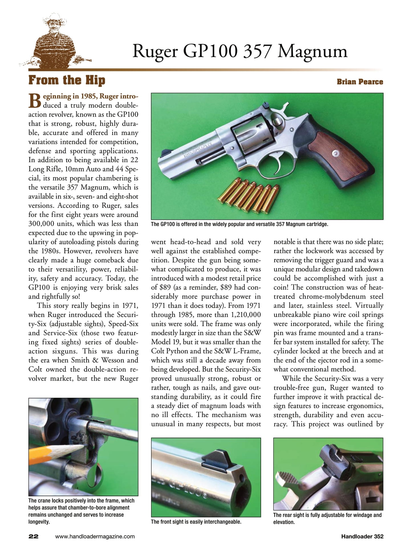 Handloader The Ammunition Reloading Journal - October 2024: 16-Gauge Upland Handloaders, 6mm Dasher, 22 ARC, 8mm Mauser, Bullet Expansion Problems In 38 Special Short-Barrel Revolvers & More!