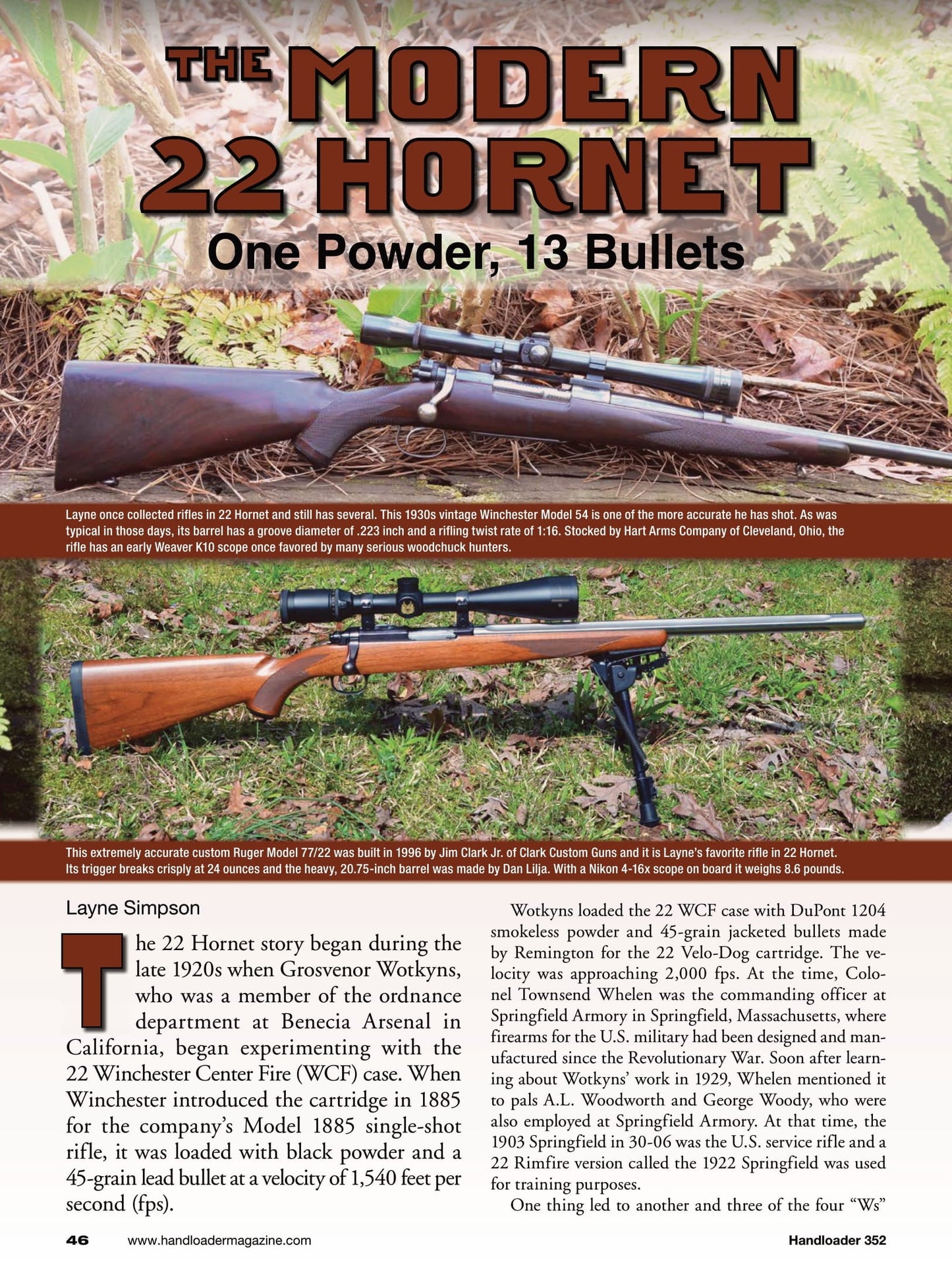 Handloader The Ammunition Reloading Journal - October 2024: 16-Gauge Upland Handloaders, 6mm Dasher, 22 ARC, 8mm Mauser, Bullet Expansion Problems In 38 Special Short-Barrel Revolvers & More!