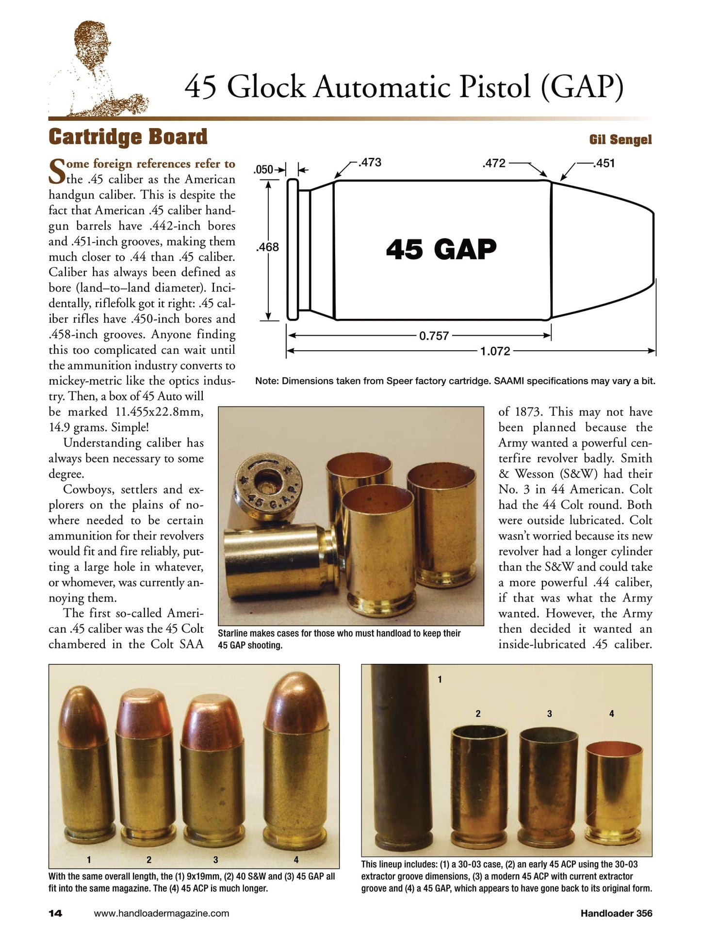 Handloader The Ammunition Reloading Journal - June 2025: 25-20 Winchester, New Springfield 1911s, 10mm Auto In A S&W Model 610, Handloading For 30-06 Rifles, 45 Glock Automatic Pistol & More!