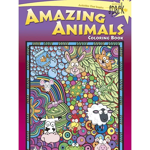 Spark Amazing Animals Coloring Book