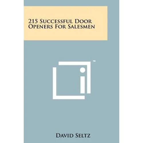 215 Successful Door Openers for Salesmen