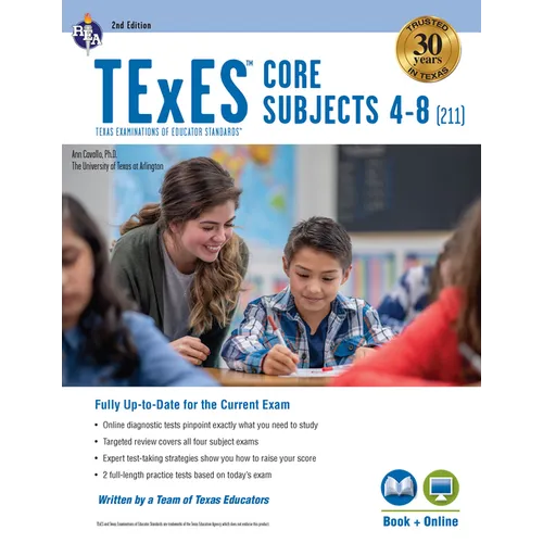 TExES Core Subjects 4-8 (211) Study Guide 2025-2026