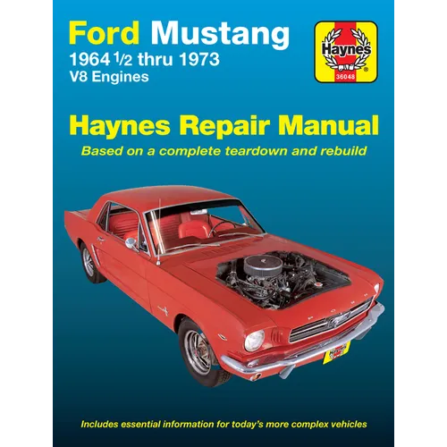 Ford Mustang 19641/2 Thru 1973 V8 Engines Haynes Repair Manual: V8 Engines